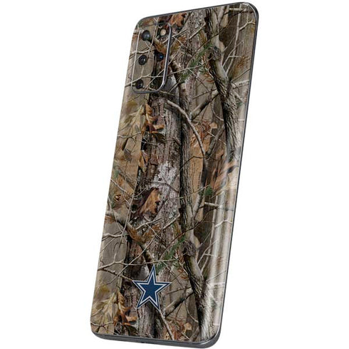 NFL Dallas Cowboys Realtree AP Camo Galaxy S20 Plus Skin